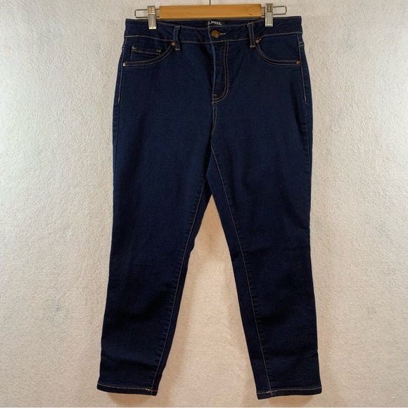 d. jeans Denim - Dark‎ Wash Skinny Ankle Crop Jeans